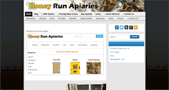 Desktop Screenshot of honeyrunapiaries.com